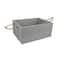Medium Gray Wood Crate Container by Ashland&#xAE;